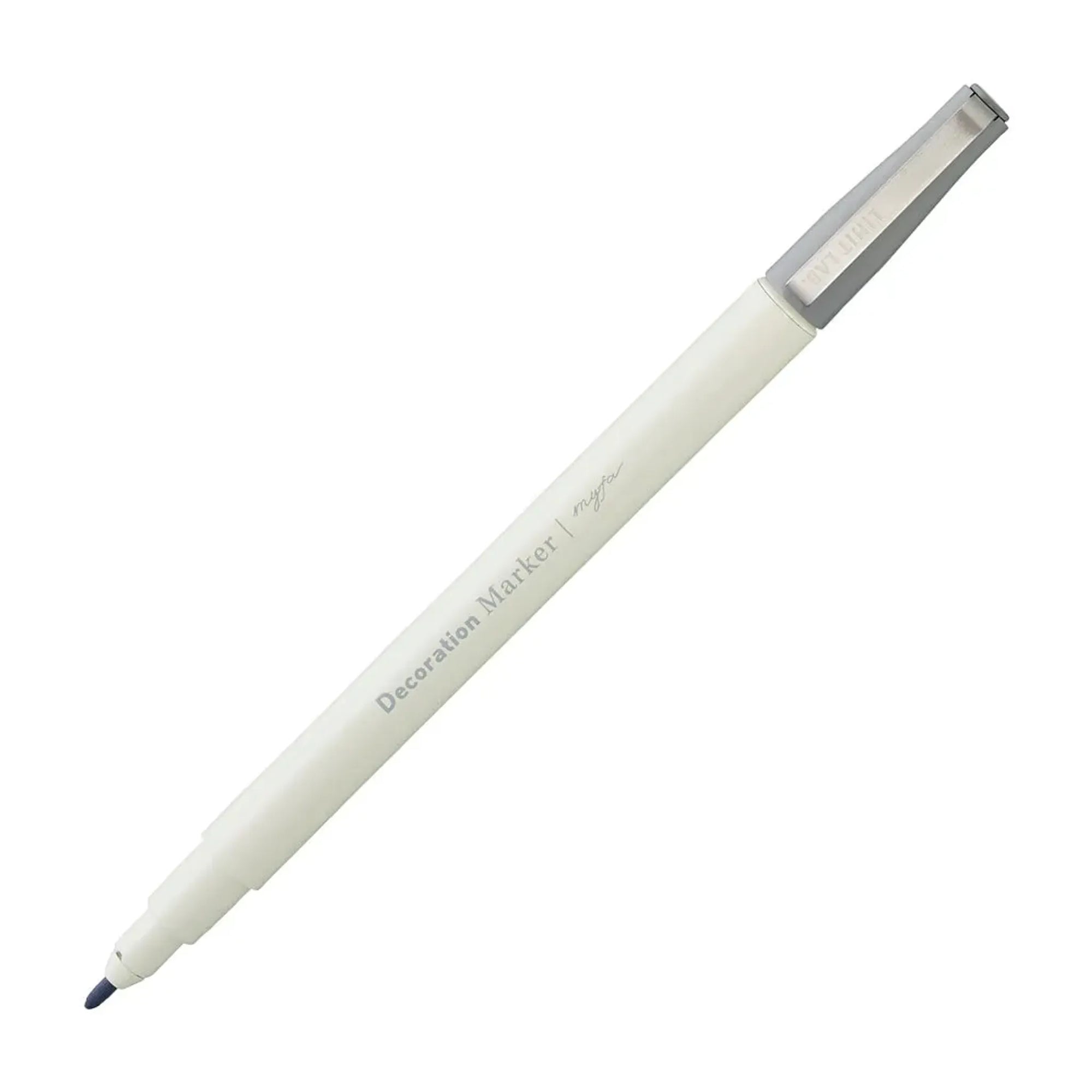 【10個セット】ｍｙｆａ　デコレーションマーカー(チャコールブラック) PN102-24 画像01