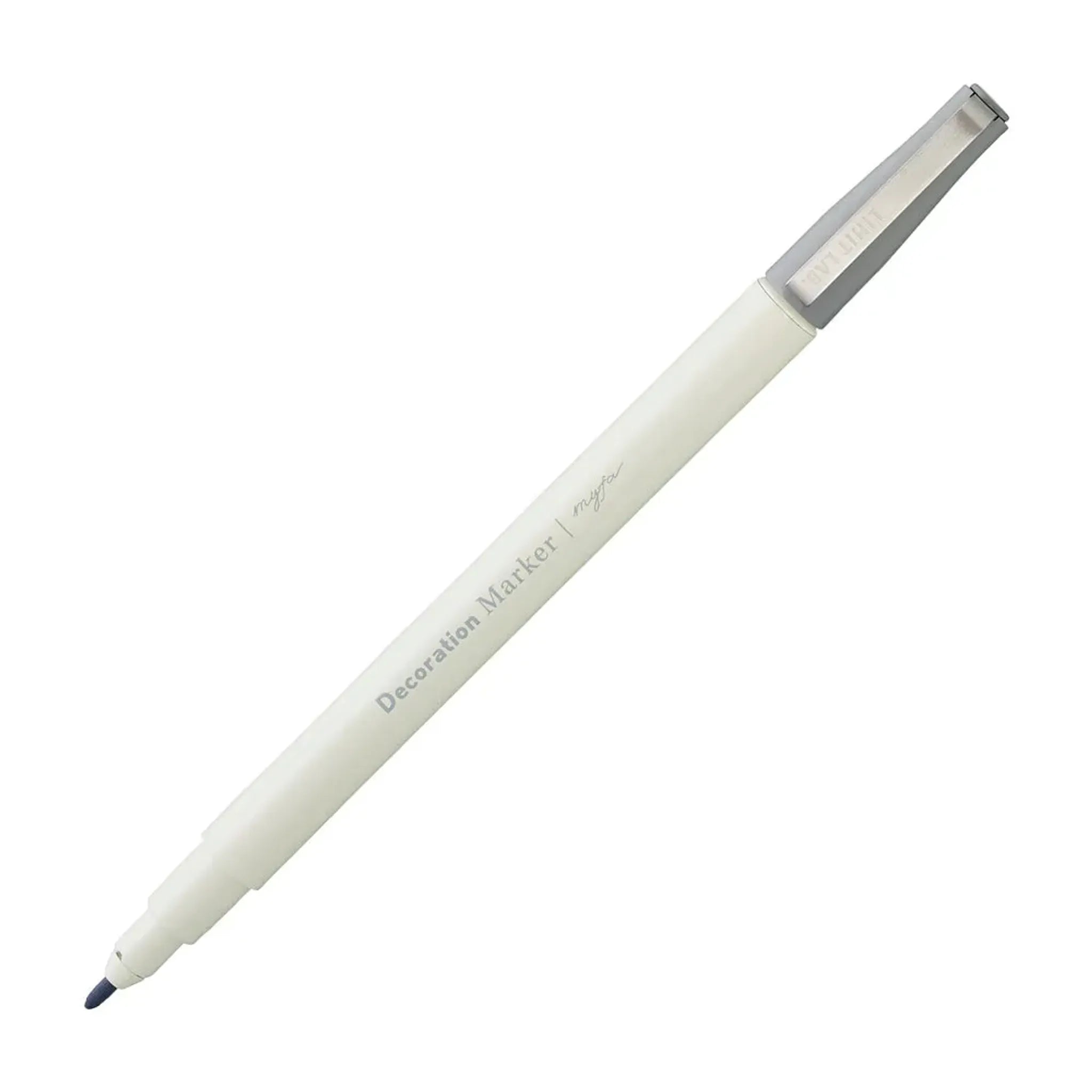 【10個セット】ｍｙｆａ　デコレーションマーカー(チャコールブラック) PN102-24 画像01