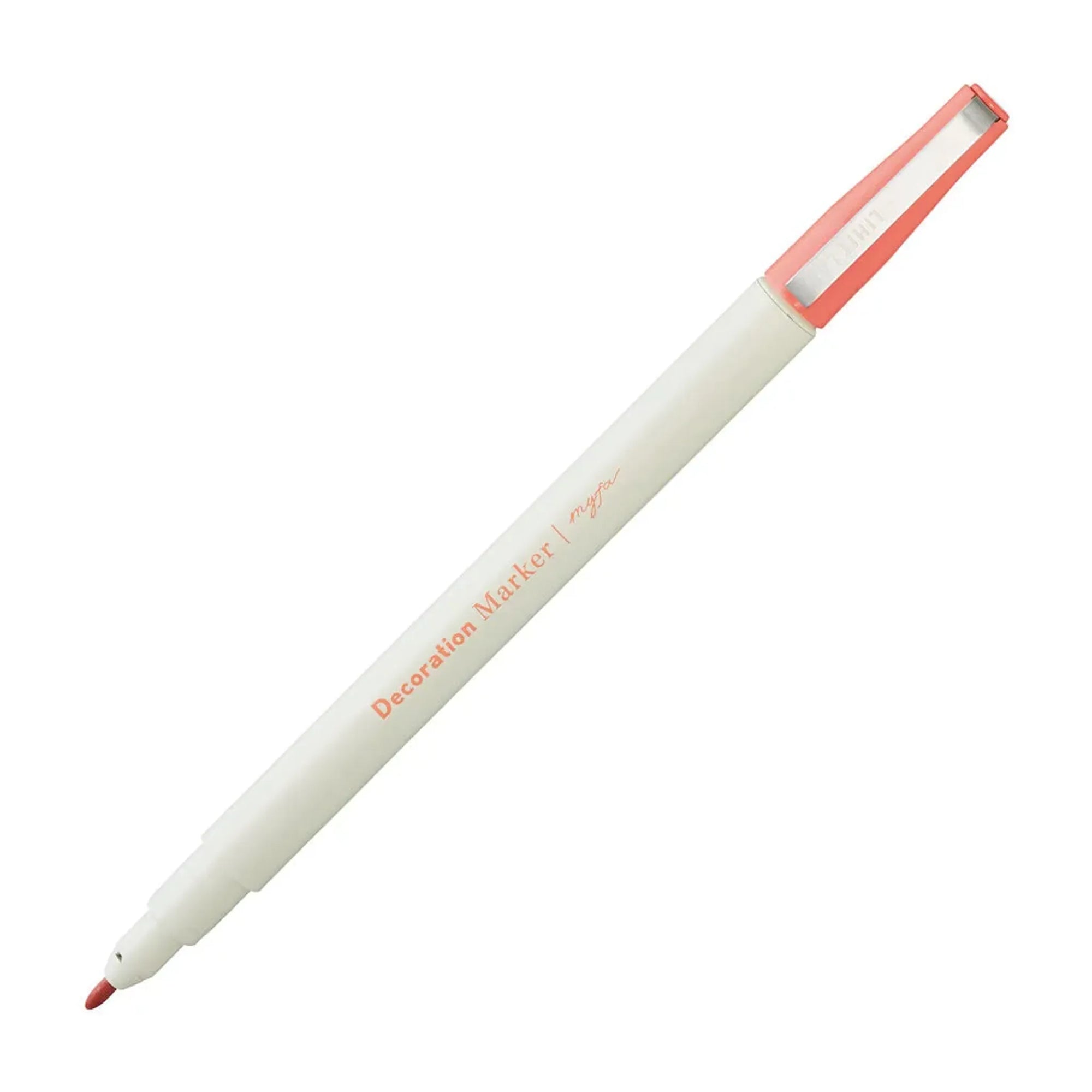 【10個セット】ｍｙｆａ　デコレーションマーカー(コーラルレッド) PN102-3 画像01