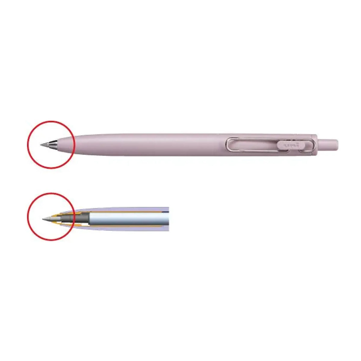【20個セット】ユニボール ワン F(0.38mm 消炭（Fブラック）) 共通画像03