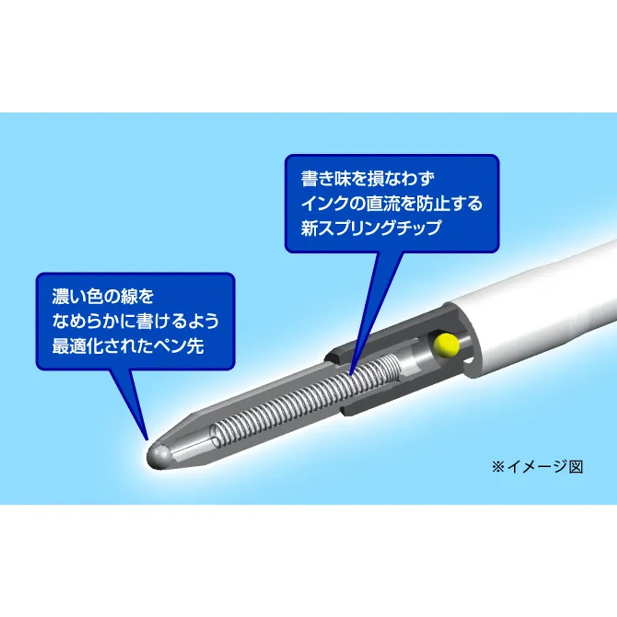 【20個セット】ジェットストリーム ラバーボディ(メタリックオレンジ) 共通画像04