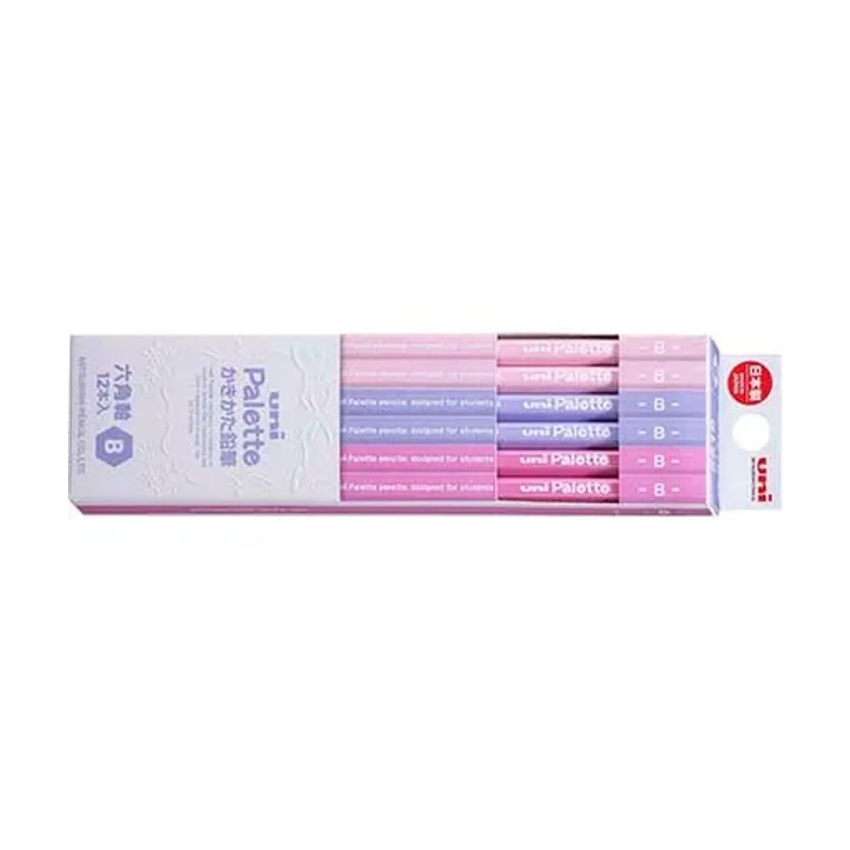 【10個セット】ダース箱鉛筆 ６角 ＰＬＴ ラベンダー  Ｂ K5619NB 画像01
