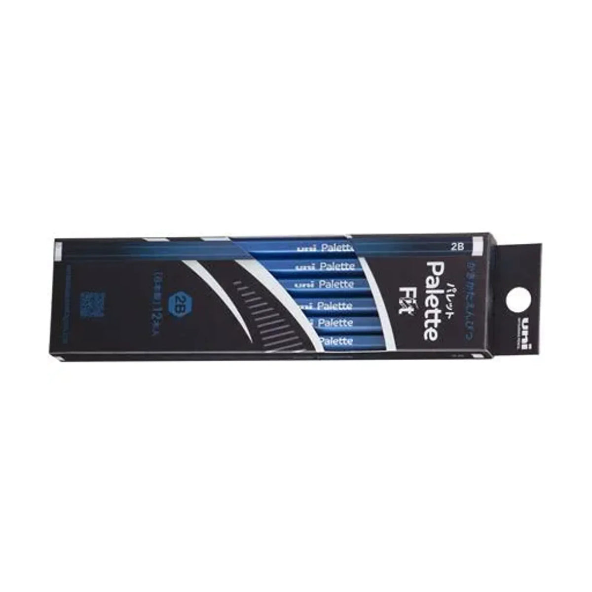 【10個セット】ダース箱鉛筆 ６角 ＰＬＴＦＴ メタリックネイビー  ２Ｂ K56572B 画像01