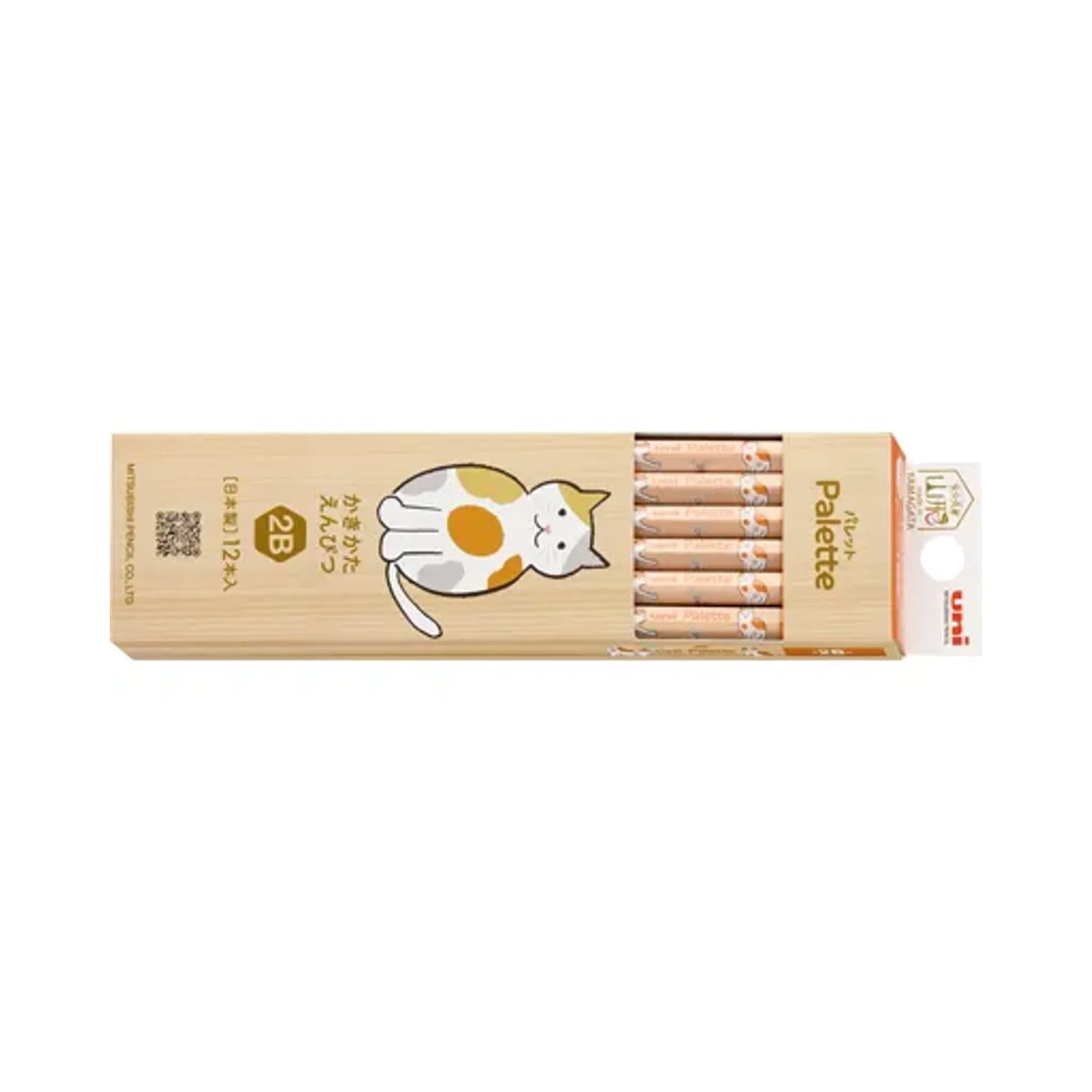 【10個セット】ダース箱鉛筆 ６角 ＰＬＴ ネコ ２Ｂ K56612B 画像01