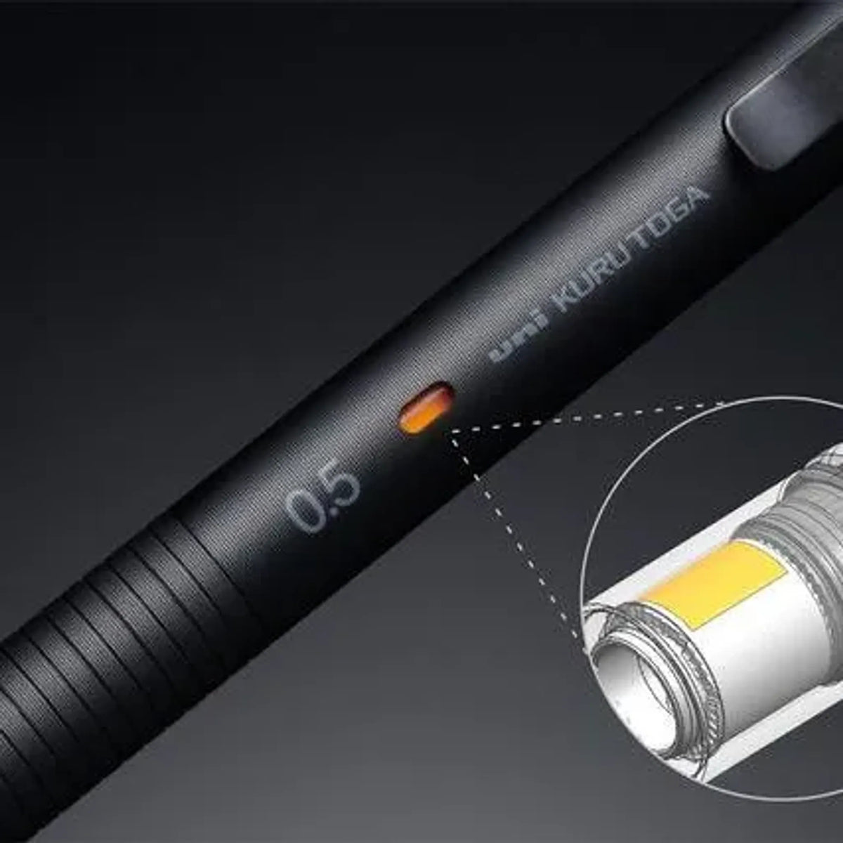 【5個セット】クルトガ ウッド 0.5mm スチールグレー 共通画像04