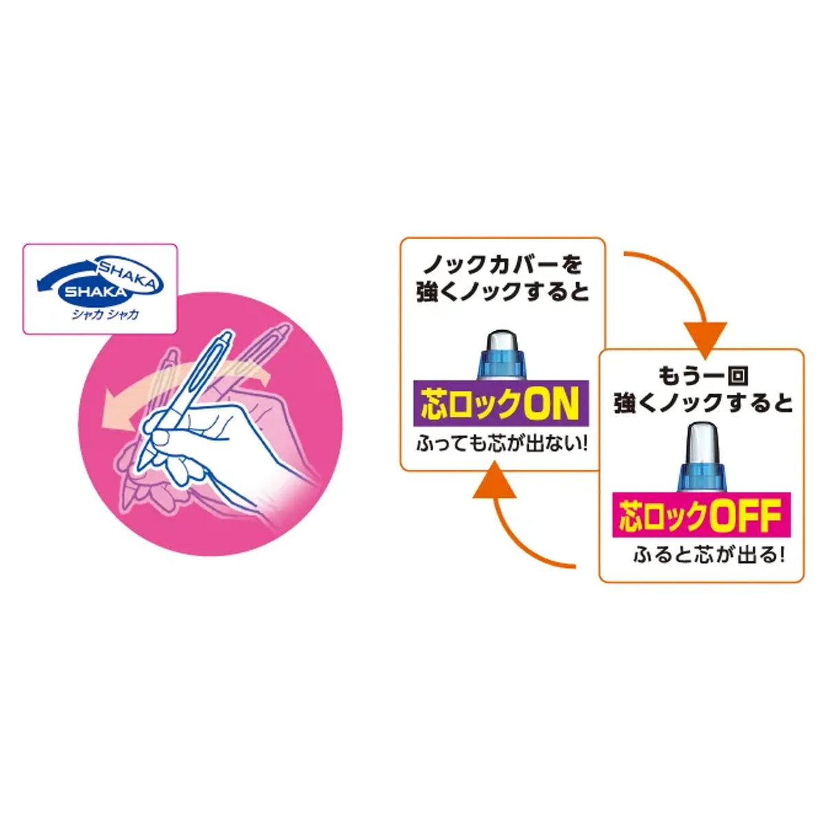 【10個セット】ユニ アルファゲル<シャカシャカ機構搭載モデル：ややかため実用系タイプ> クロムグリーン 共通画像03