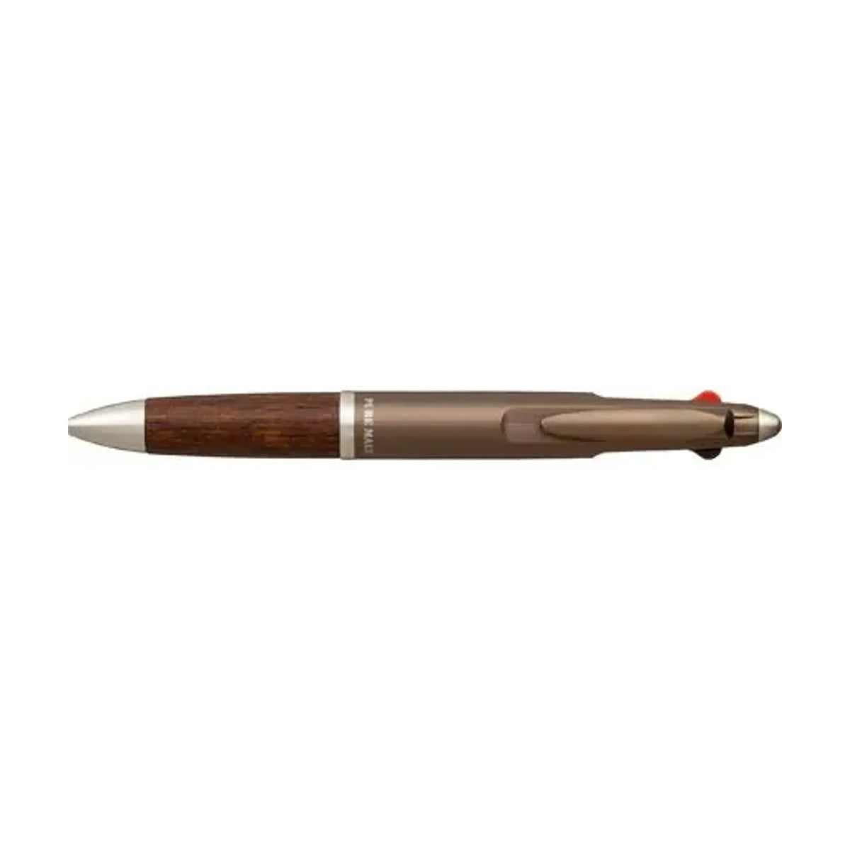 【5個セット】ピュアモルト ジェットストリームインサイド(多機能ペン 2&1 0.7mm メタリックブラウン) MSXE310057M21 画像01