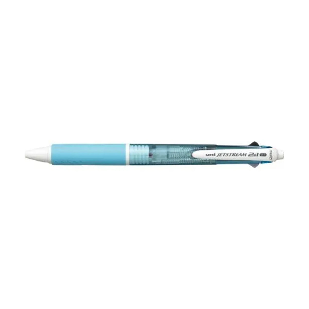 【10個セット】ジェットストリーム 多機能ペン 2＆1 0.7mm 水色 MSXE350007.8 画像01