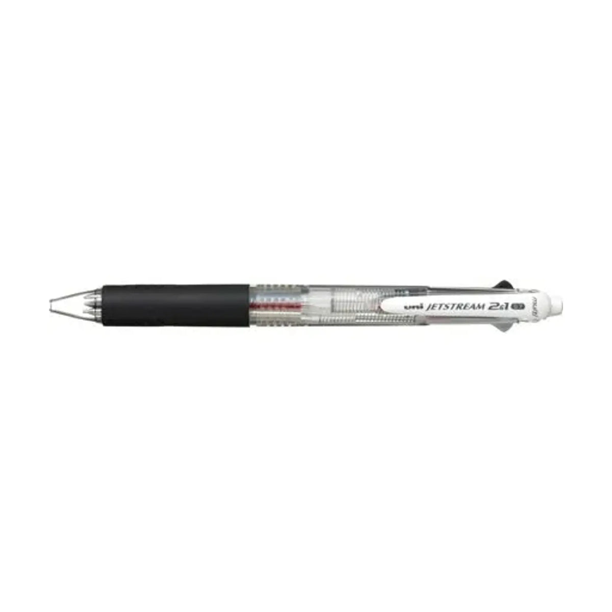 【10個セット】ジェットストリーム 多機能ペン 2＆1 0.7mm 透明 MSXE350007.T 画像01