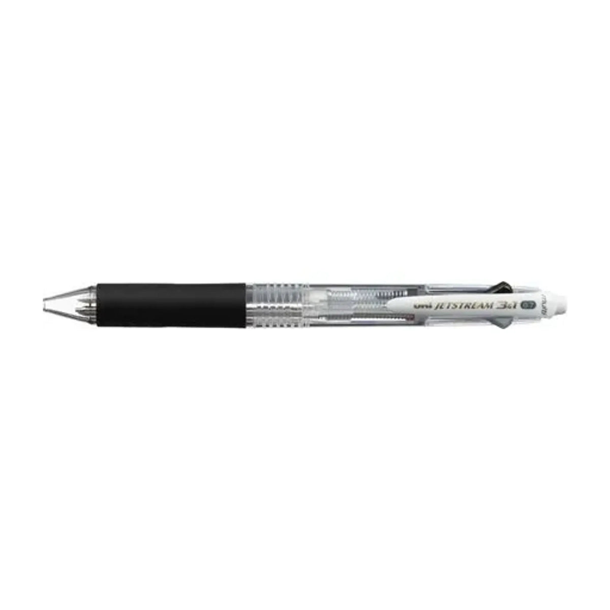 【10個セット】ジェットストリーム 多機能ペン 3＆1  0.7mm 透明 MSXE460007.T 画像01