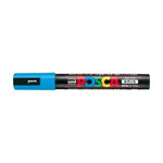 【20個セット】ポスカ(中字丸芯 水色) PC5M.8 画像01