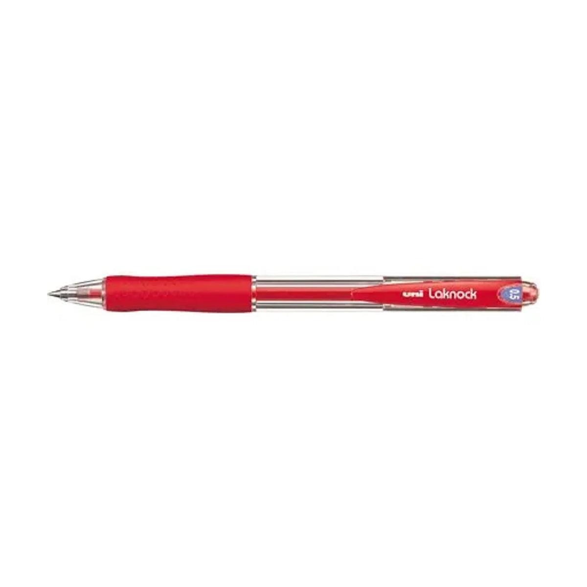 【50個セット】ベリー楽ノック（ノック式） 0.5mm 赤 SN10005.15 画像01