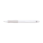 【50個セット】ベリー楽ノック（ノック式） 0.7mm 白（名入専用商品） SN10007FM.1 画像01