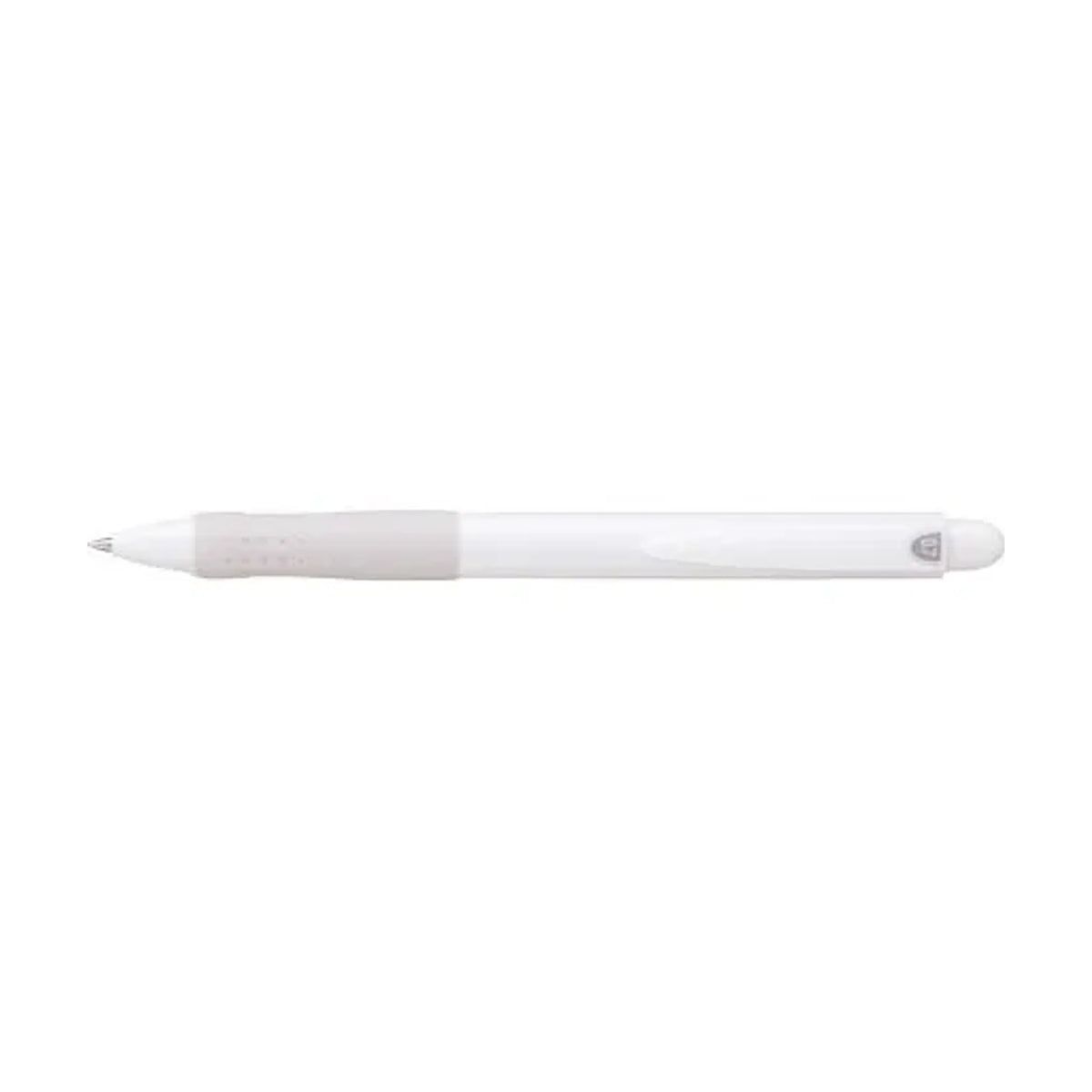 【50個セット】ベリー楽ノック（ノック式） 0.7mm 白（名入専用商品） SN10007FM.1 画像01