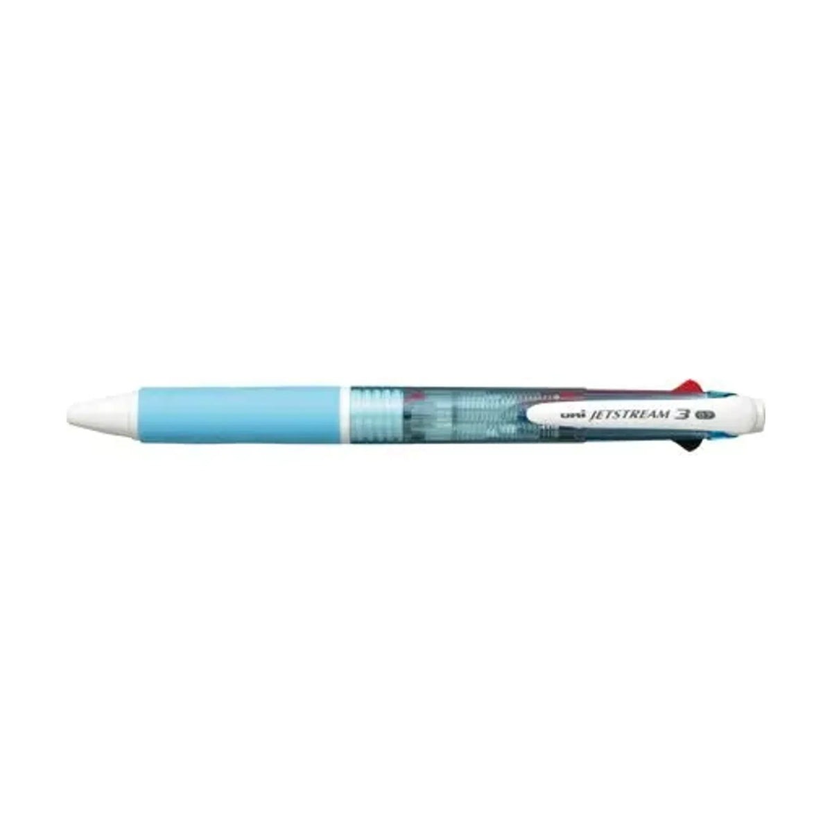 【20個セット】ジェットストリーム 3色ボールペン 0.7mm 水色 SXE340007.8 画像01