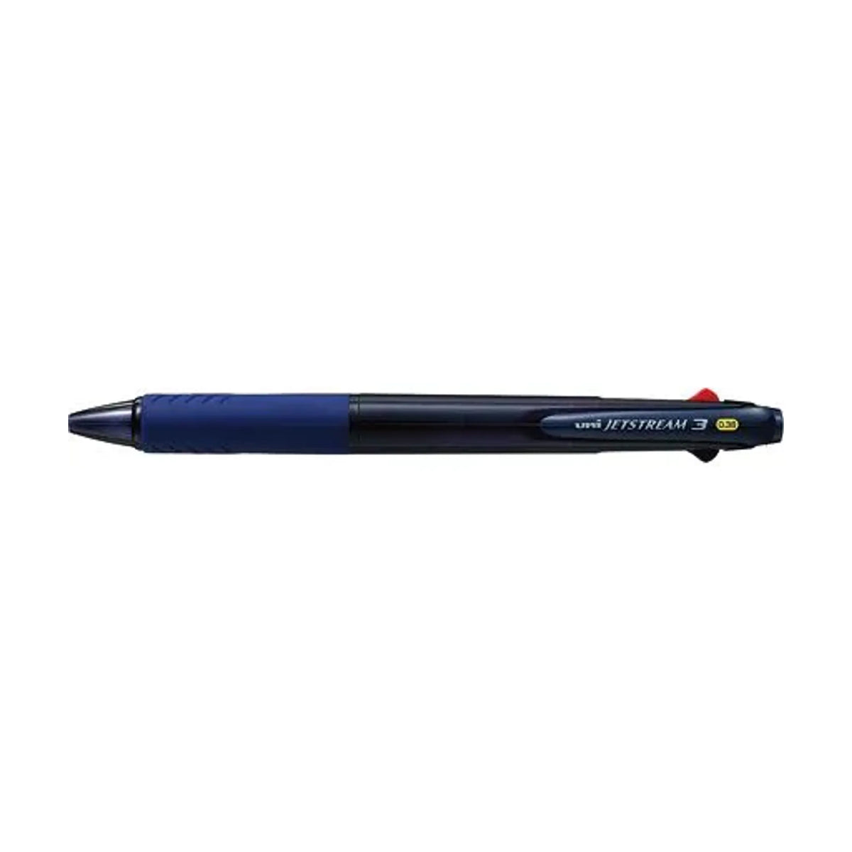 【20個セット】ジェットストリーム 3色ボールペン 0.38mm 透明ネイビー SXE340038T.9 画像01