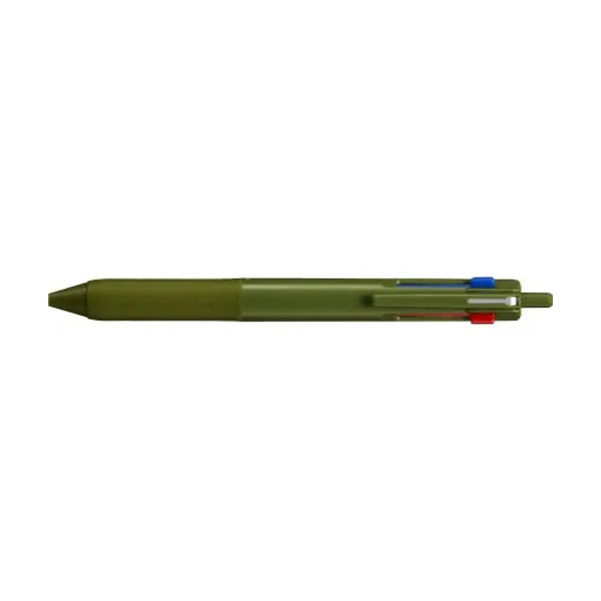 【10個セット】ジェットストリーム 新3色ボールペン SXE3-507(0.7mm ダークオリーブ) SXE350707.18 画像01