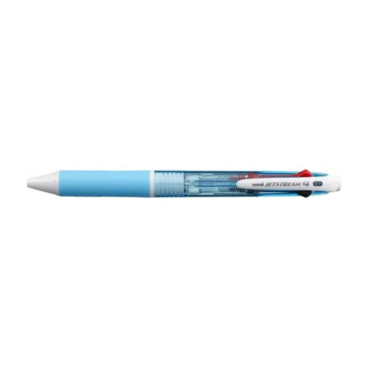 【10個セット】ジェットストリーム 4色ボールペン 0.7mm 水色 SXE450007.8 画像01
