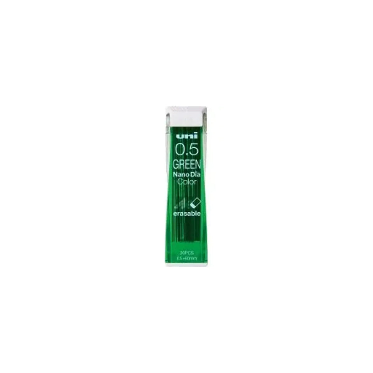 【25個セット】ユニ ナノダイヤ カラー芯 0.5mm グリーン U05202NDC.6 画像01