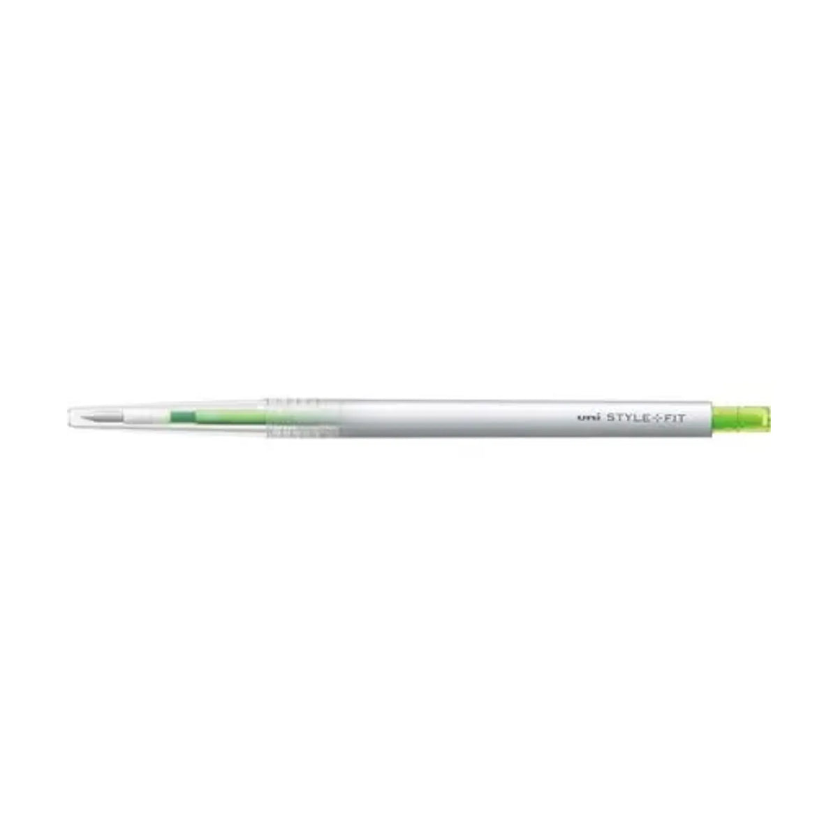 【50個セット】スタイルフィット ゲルインクボールペン ノック式（リフィル入）(0.5mm ライムグリーン) UMN13905.5 画像01