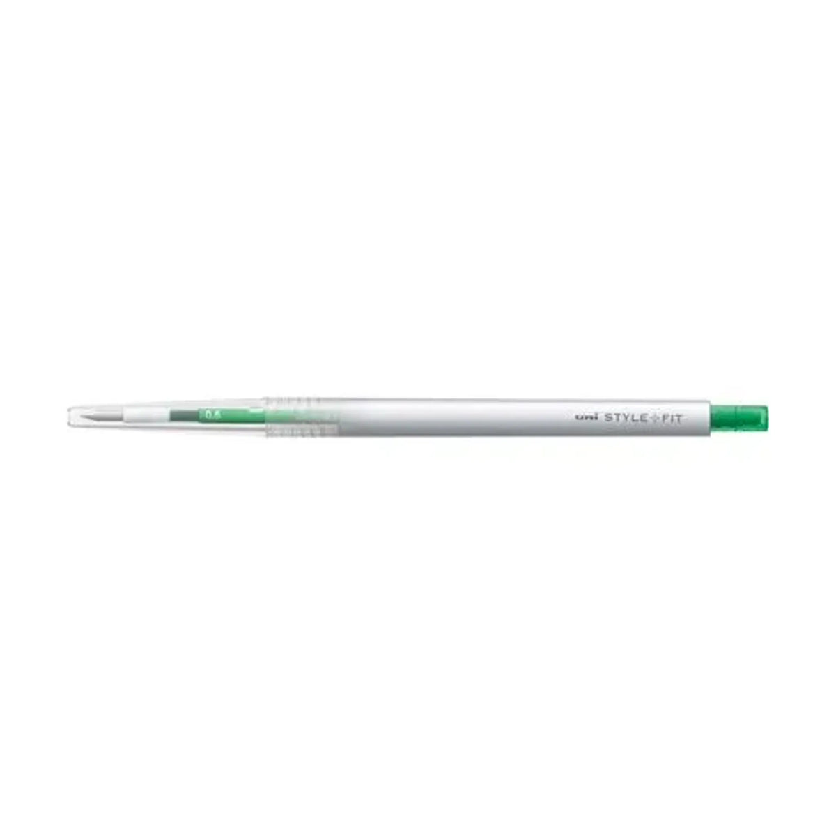 【50個セット】スタイルフィット ゲルインクボールペン ノック式（リフィル入）(0.5mm グリーン) UMN13905.6 画像01