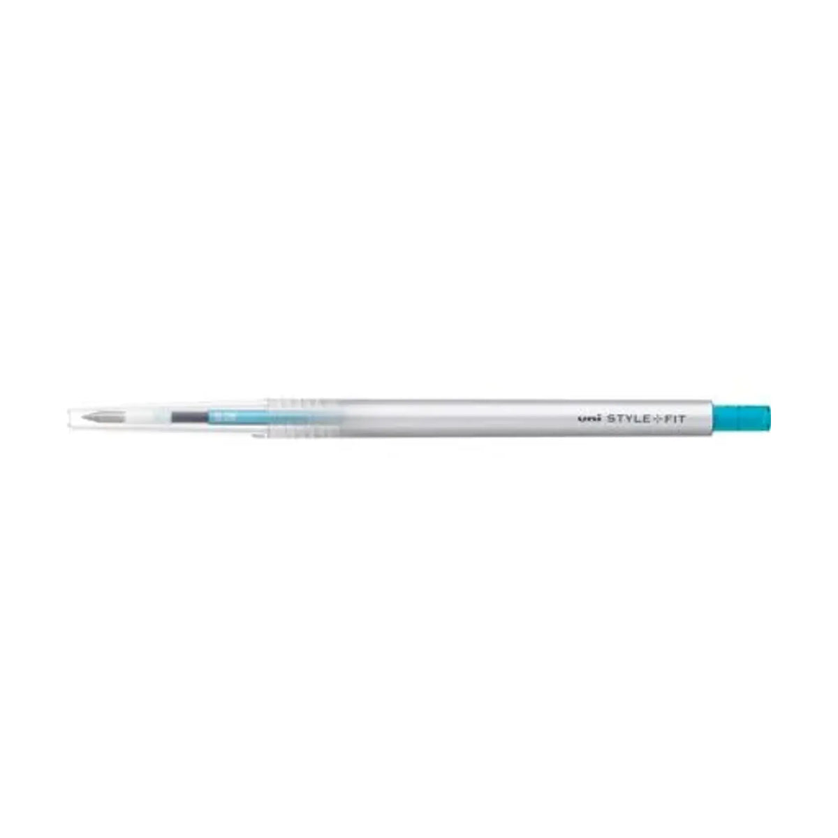 【50個セット】スタイルフィット ゲルインクボールペン ノック式（リフィル入）(0.28mm スカイブルー) UMN13928.48 画像01
