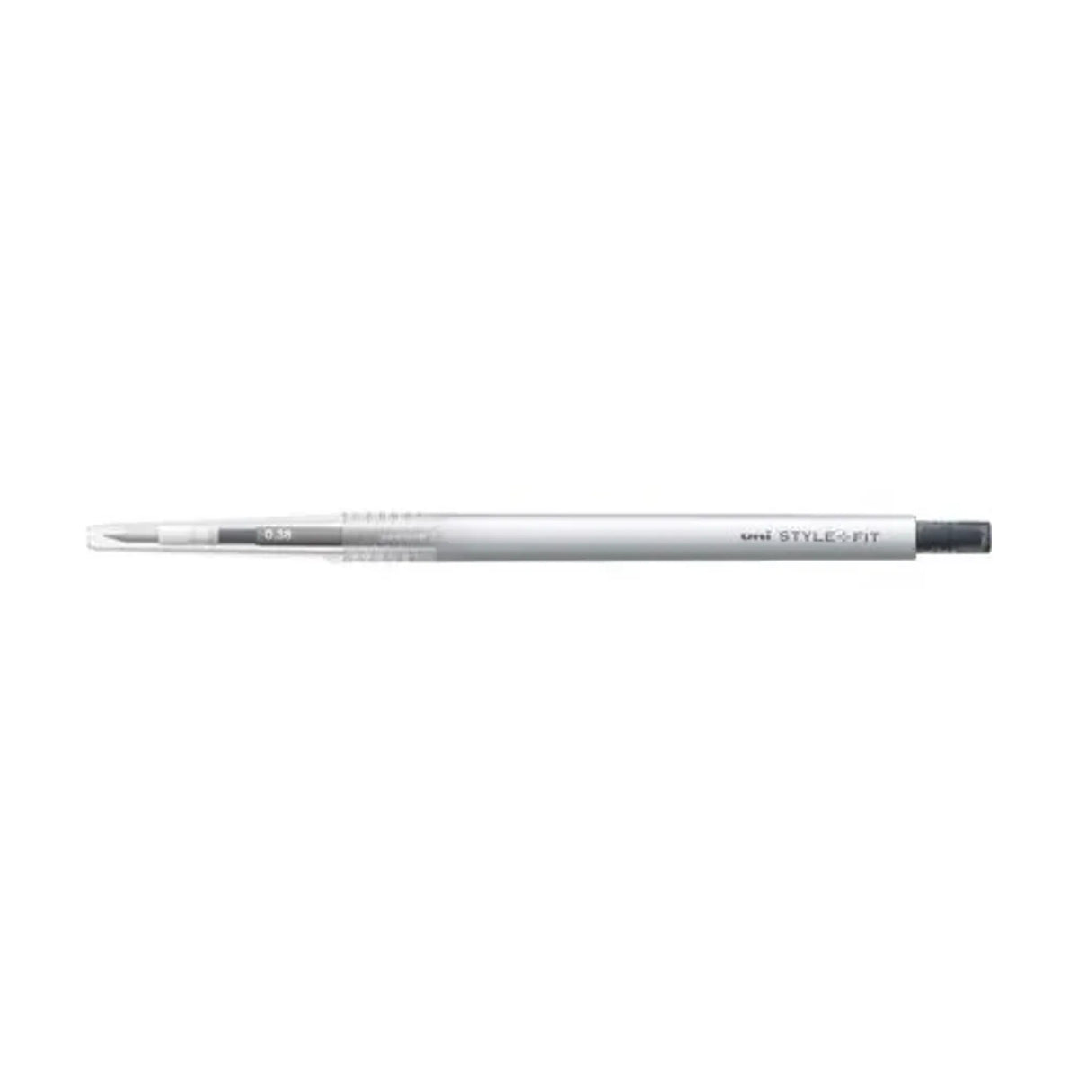 【50個セット】スタイルフィット ゲルインクボールペン ノック式（リフィル入）(0.38mm ブラック) UMN13938.24 画像01