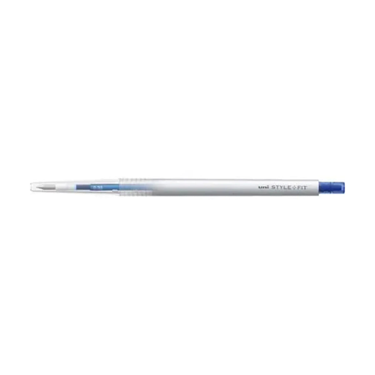 【50個セット】スタイルフィット ゲルインクボールペン ノック式（リフィル入）(0.38mm ブルー) UMN13938.33 画像01