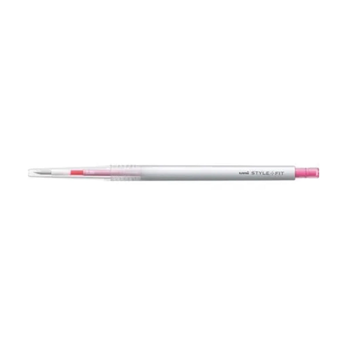 【50個セット】スタイルフィット ゲルインクボールペン ノック式（リフィル入）(0.38mm ローズピンク) UMN13938.66 画像01