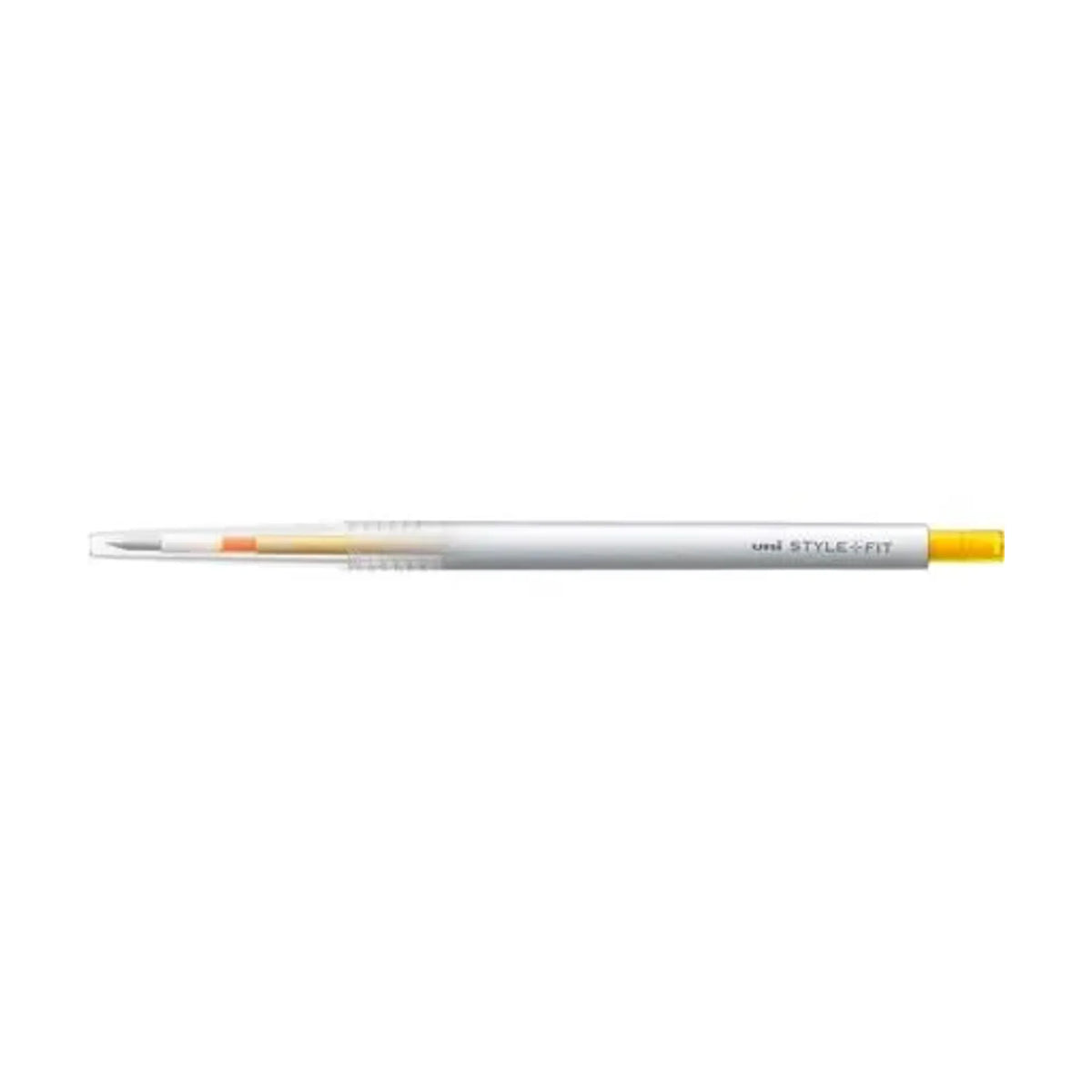 【50個セット】スタイルフィット ゲルインクボールペン ノック式（リフィル入）(0.38mm ゴールデンイエロー) UMN13938.69 画像01
