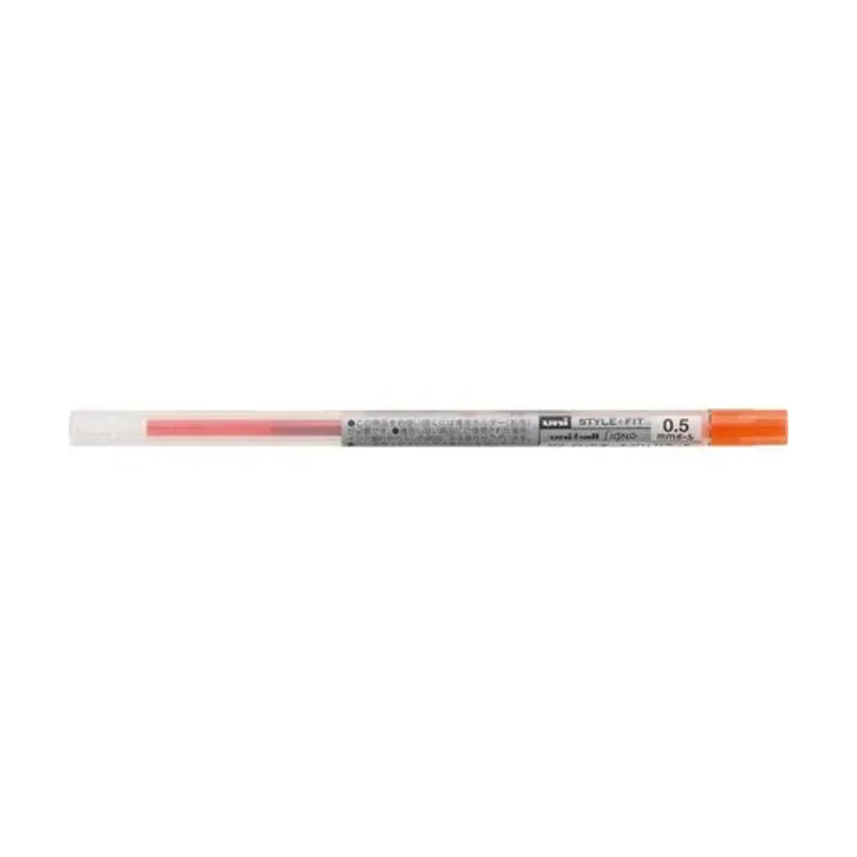 【50個セット】スタイルフィット ゲルインクボールペン ユニボール シグノ リフィル 0.5mm マンダリンオレンジ UMR10905.38 画像01