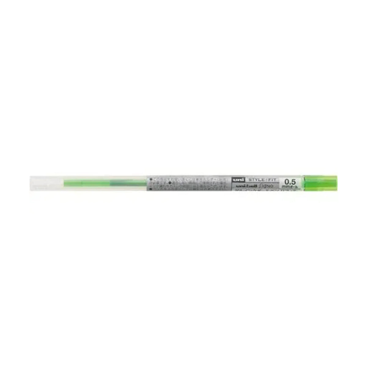 【50個セット】スタイルフィット ゲルインクボールペン ユニボール シグノ リフィル 0.5mm ライムグリーン UMR10905.5 画像01