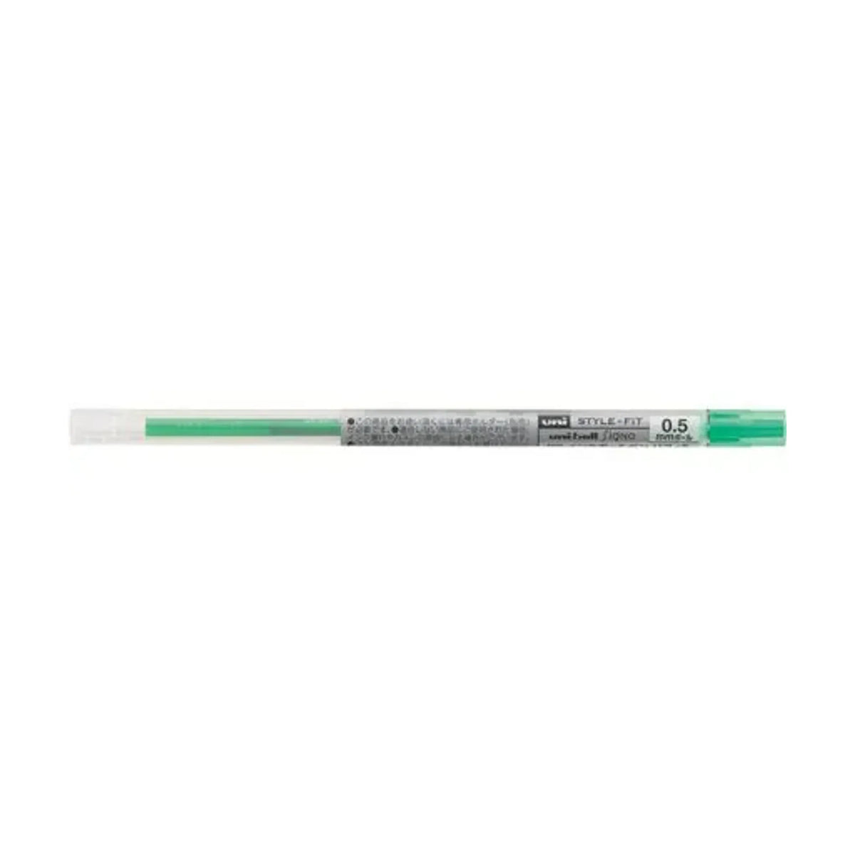 【50個セット】スタイルフィット ゲルインクボールペン ユニボール シグノ リフィル 0.5mm グリーン UMR10905.6 画像01