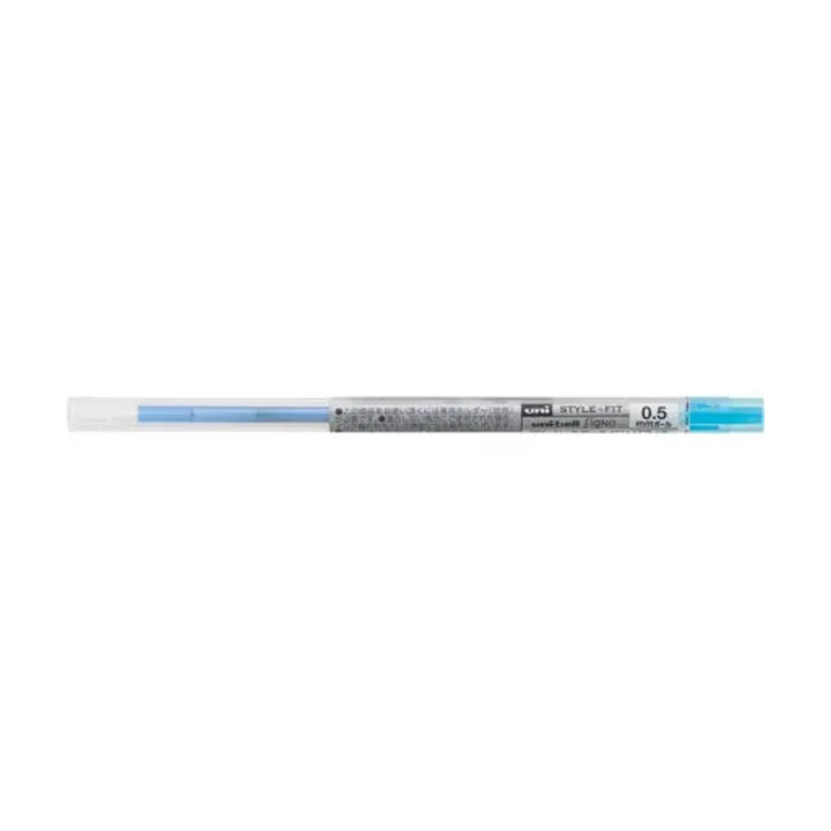 【50個セット】スタイルフィット ゲルインクボールペン ユニボール シグノ リフィル 0.5mm ライトブルー UMR10905.8 画像01