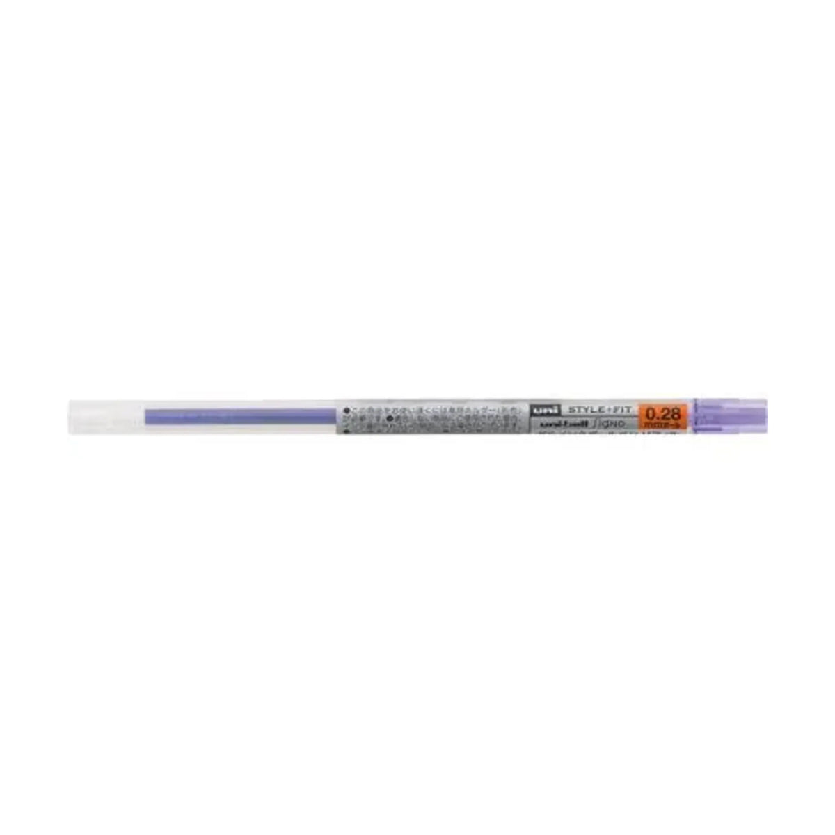 【50個セット】スタイルフィット ゲルインクボールペン ユニボール シグノ リフィル 0.28mm バイオレット UMR10928.12 画像01