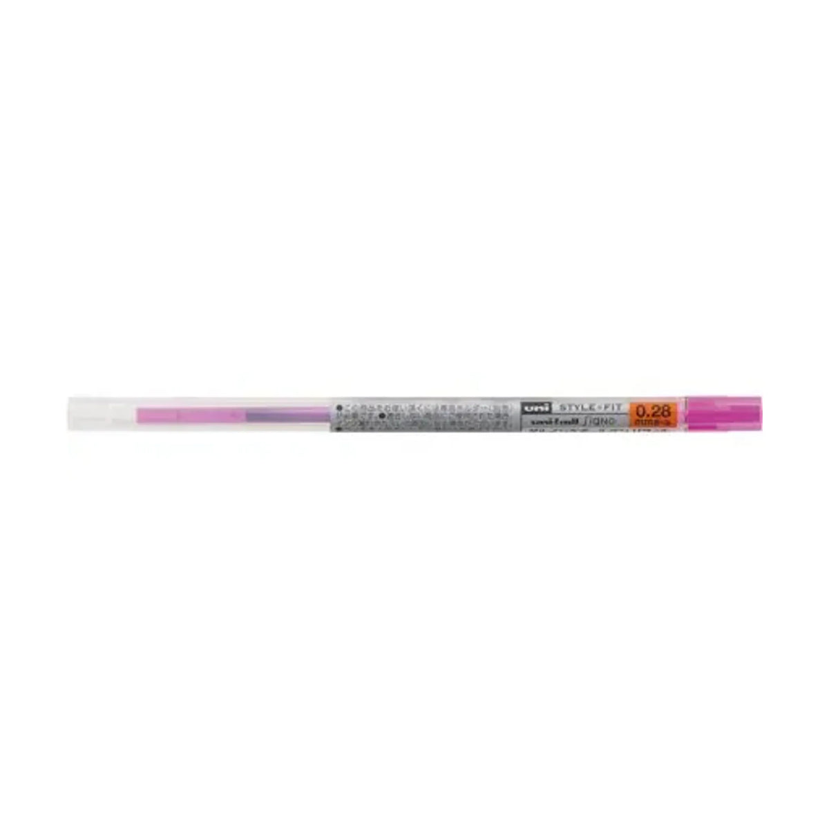 【50個セット】スタイルフィット ゲルインクボールペン ユニボール シグノ リフィル 0.28mm ピンク UMR10928.13 画像01