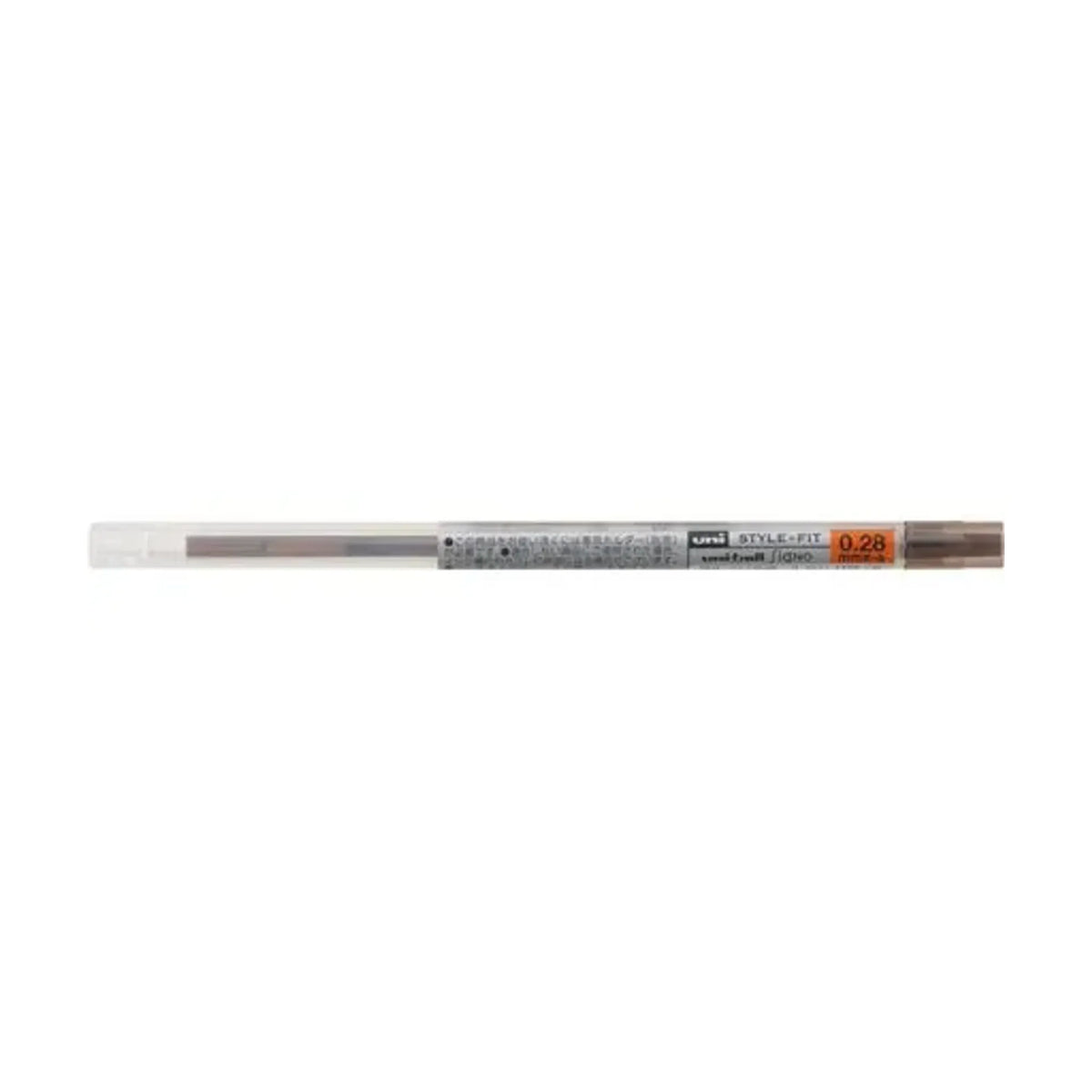 【50個セット】スタイルフィット ゲルインクボールペン ユニボール シグノ リフィル 0.28mm ブラウンブラック UMR10928.22 画像01