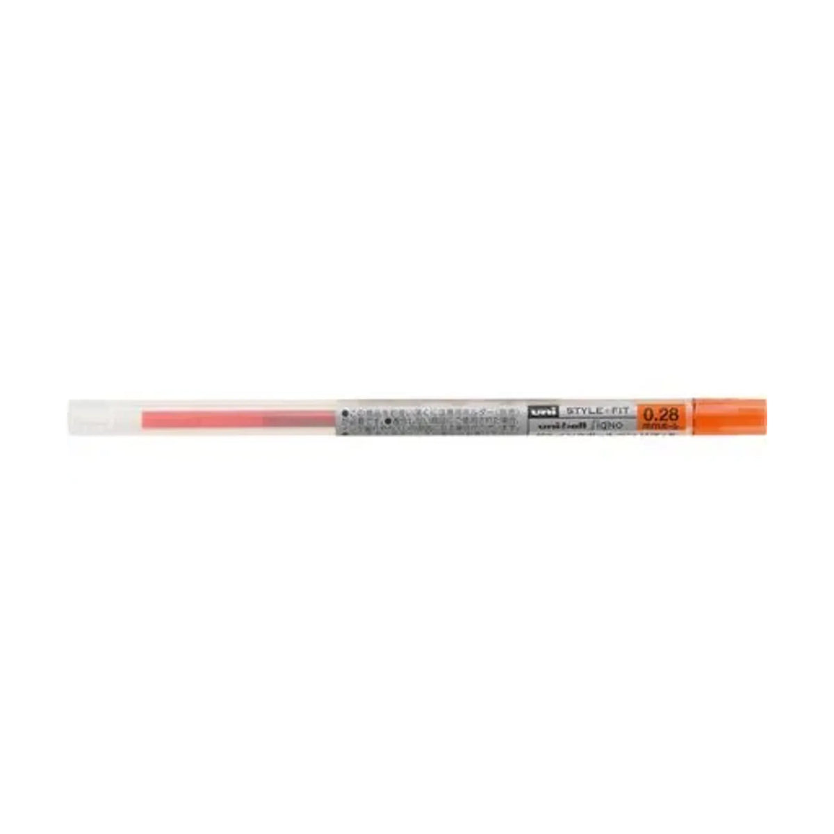 【50個セット】スタイルフィット ゲルインクボールペン ユニボール シグノ リフィル 0.28mm マンダリンオレンジ UMR10928.38 画像01