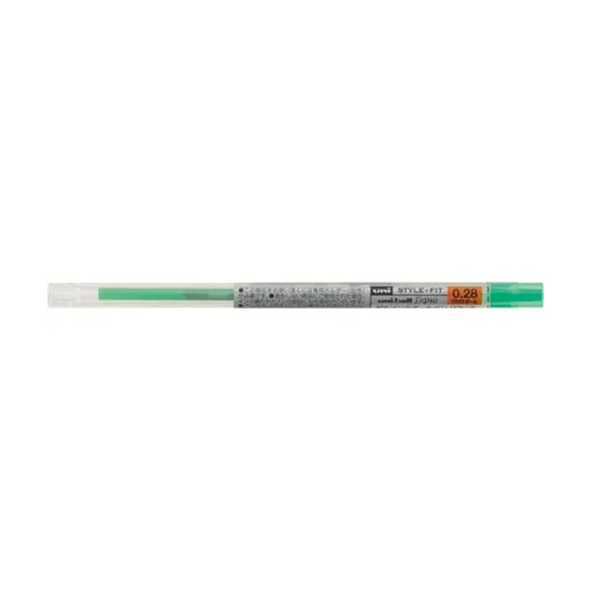 【50個セット】スタイルフィット ゲルインクボールペン ユニボール シグノ リフィル 0.28mm グリーン UMR10928.6 画像01