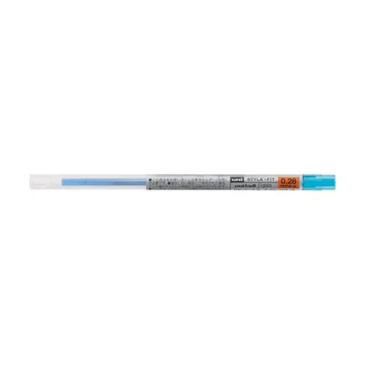 【50個セット】スタイルフィット ゲルインクボールペン ユニボール シグノ リフィル 0.28mm ライトブルー UMR10928.8 画像01