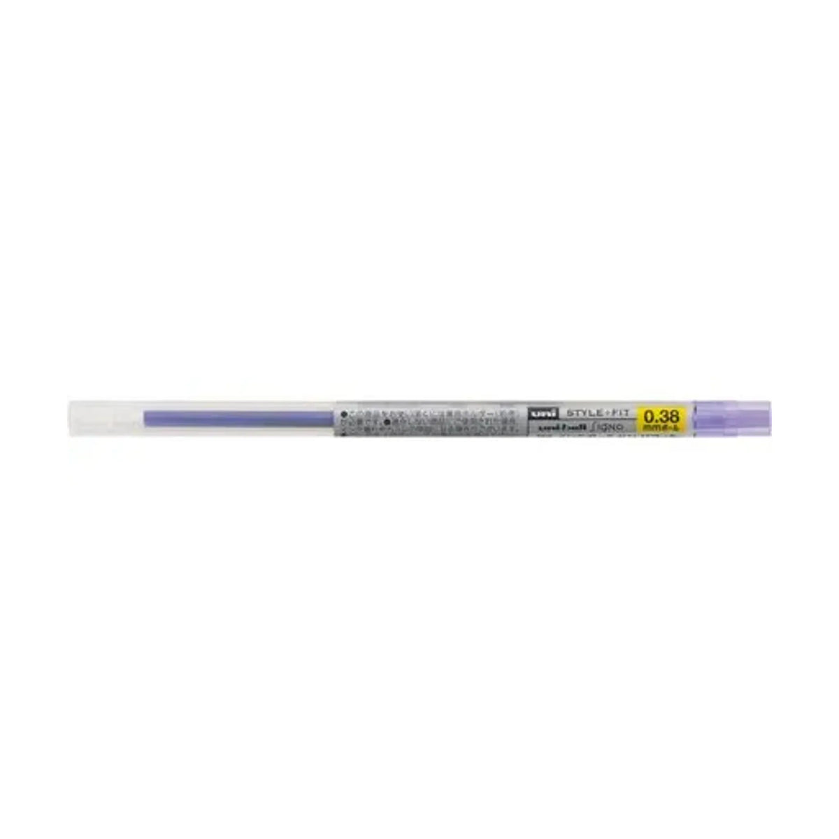 【50個セット】スタイルフィット ゲルインクボールペン ユニボール シグノ リフィル 0.38mm バイオレット UMR10938.12 画像01
