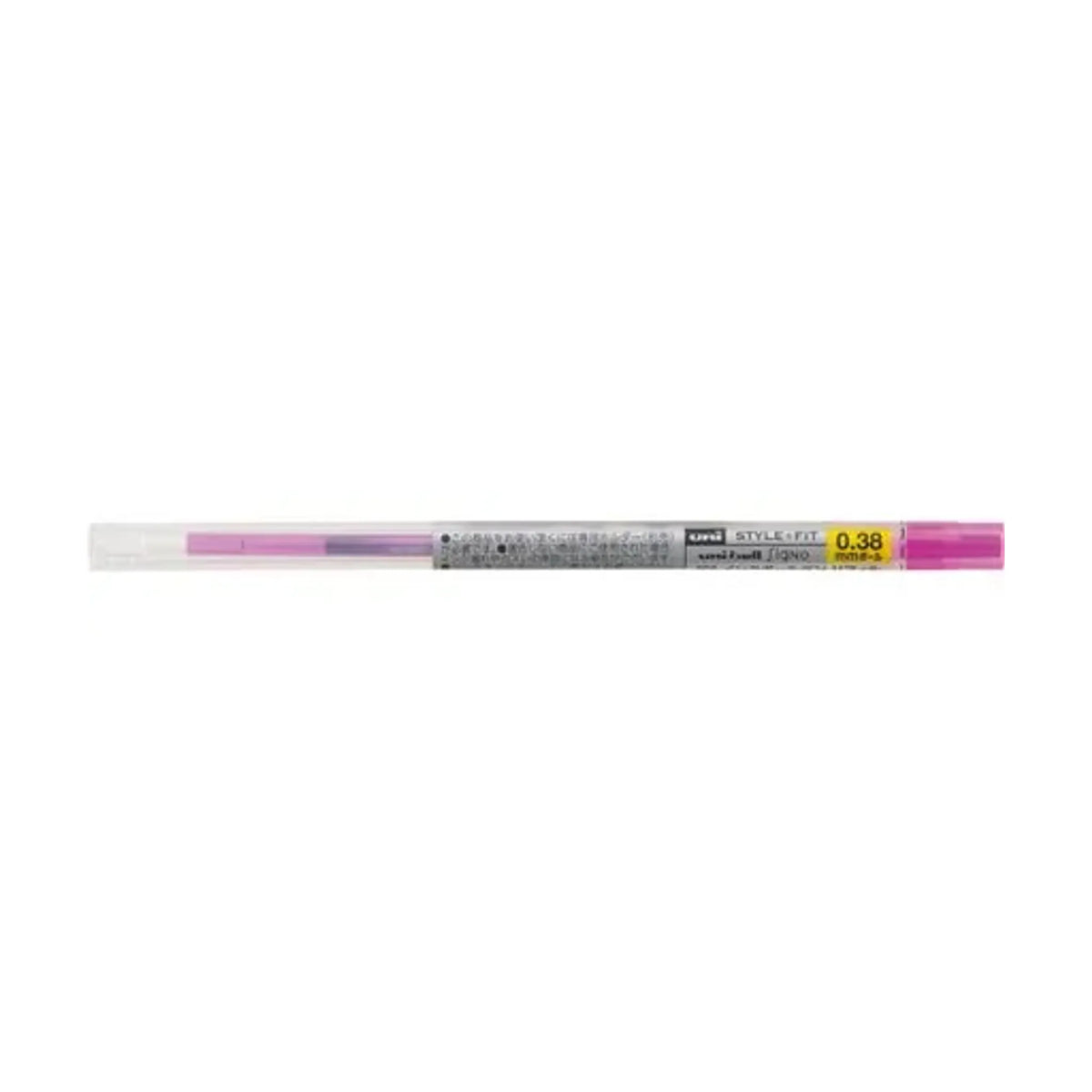 【50個セット】スタイルフィット ゲルインクボールペン ユニボール シグノ リフィル 0.38mm ピンク UMR10938.13 画像01