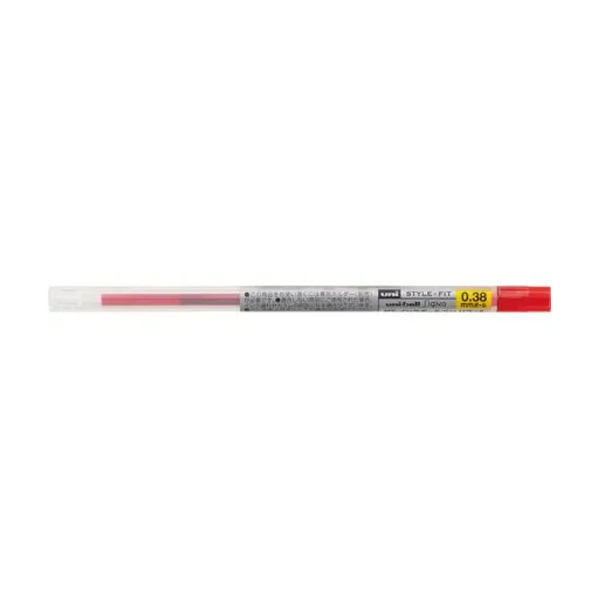 【50個セット】スタイルフィット ゲルインクボールペン ユニボール シグノ リフィル 0.38mm レッド UMR10938.15 画像01