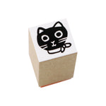 ちびっこスタンプ くろねこ chibi-03 画像01