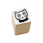 ちびっこスタンプ しろねこ chibi-05 画像01