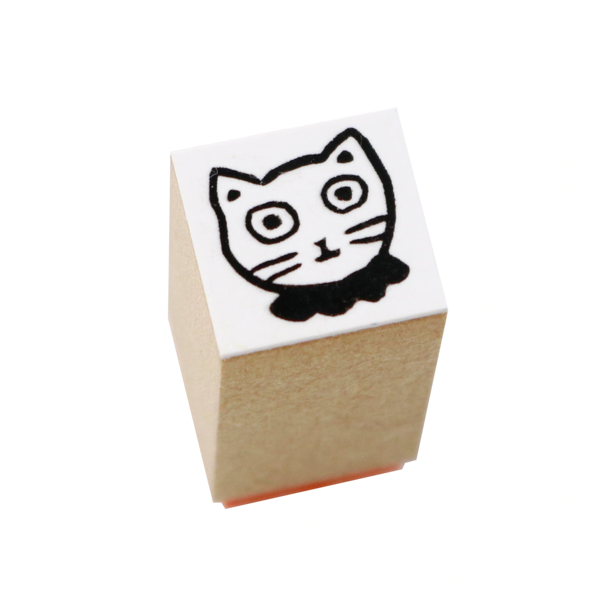 ちびっこスタンプ しろねこ chibi-05 画像01