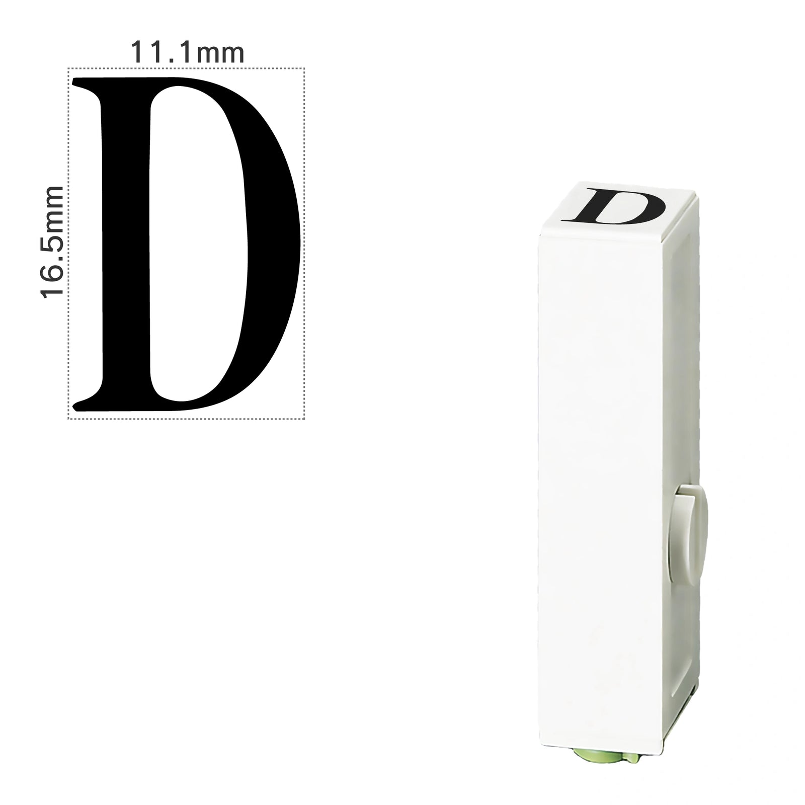 エンドレススタンプ 単品英字(特大号) 明朝体 [D] EN-BEB