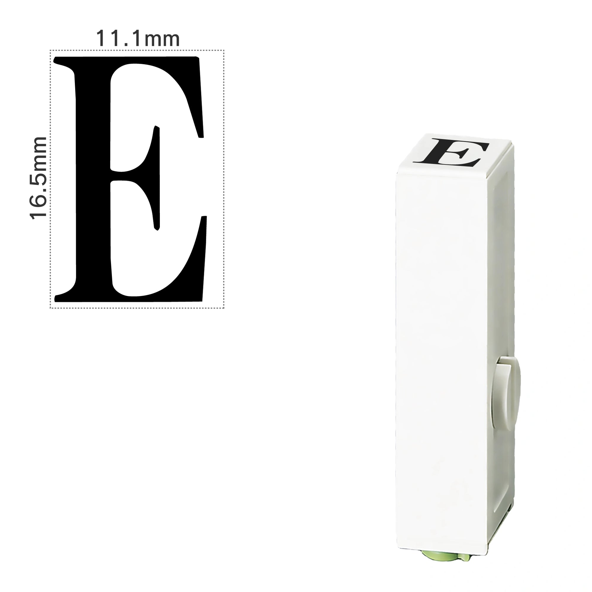 エンドレススタンプ 単品英字(特大号) 明朝体 [E] EN-BEB