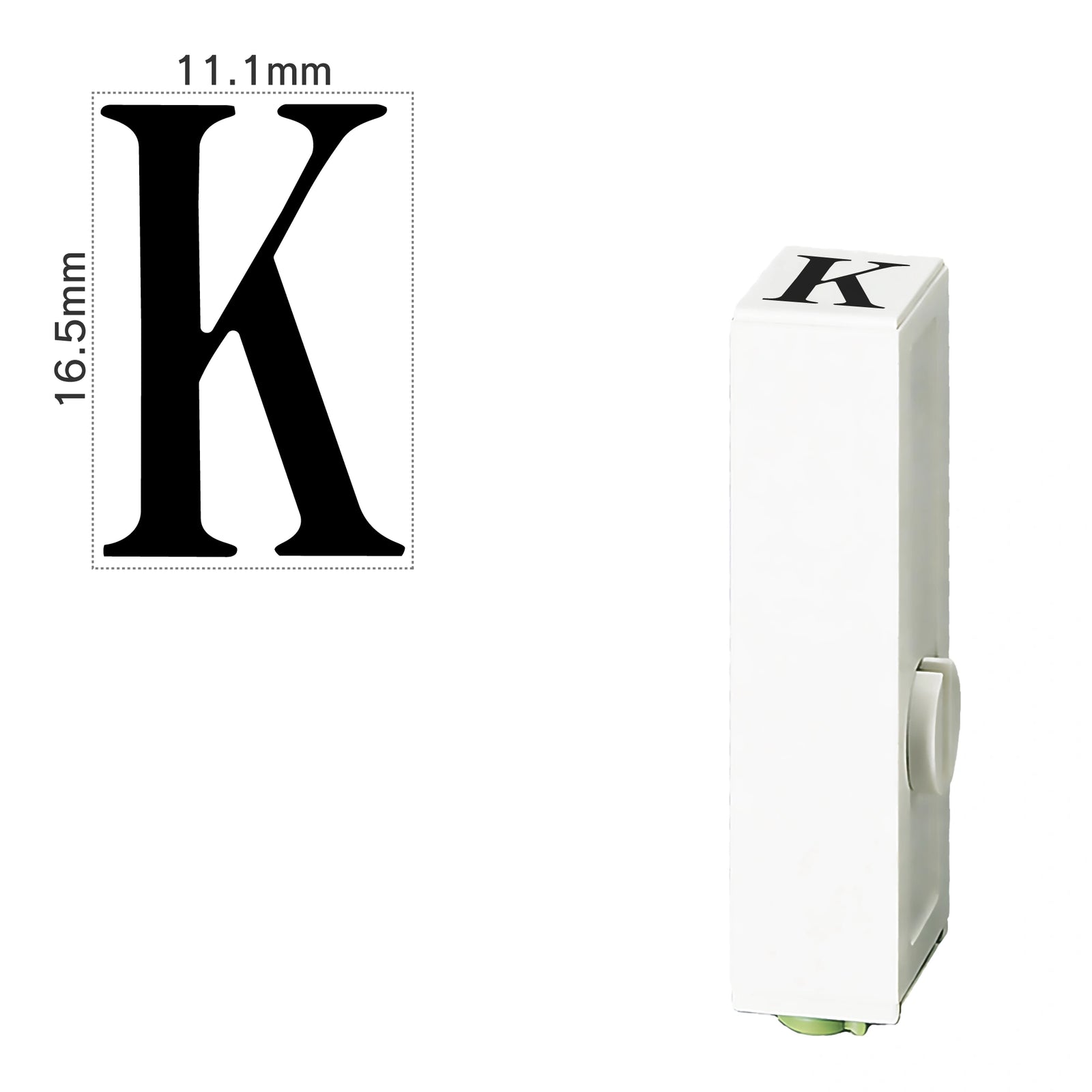 エンドレススタンプ 単品英字(特大号) 明朝体 [K] EN-BEB