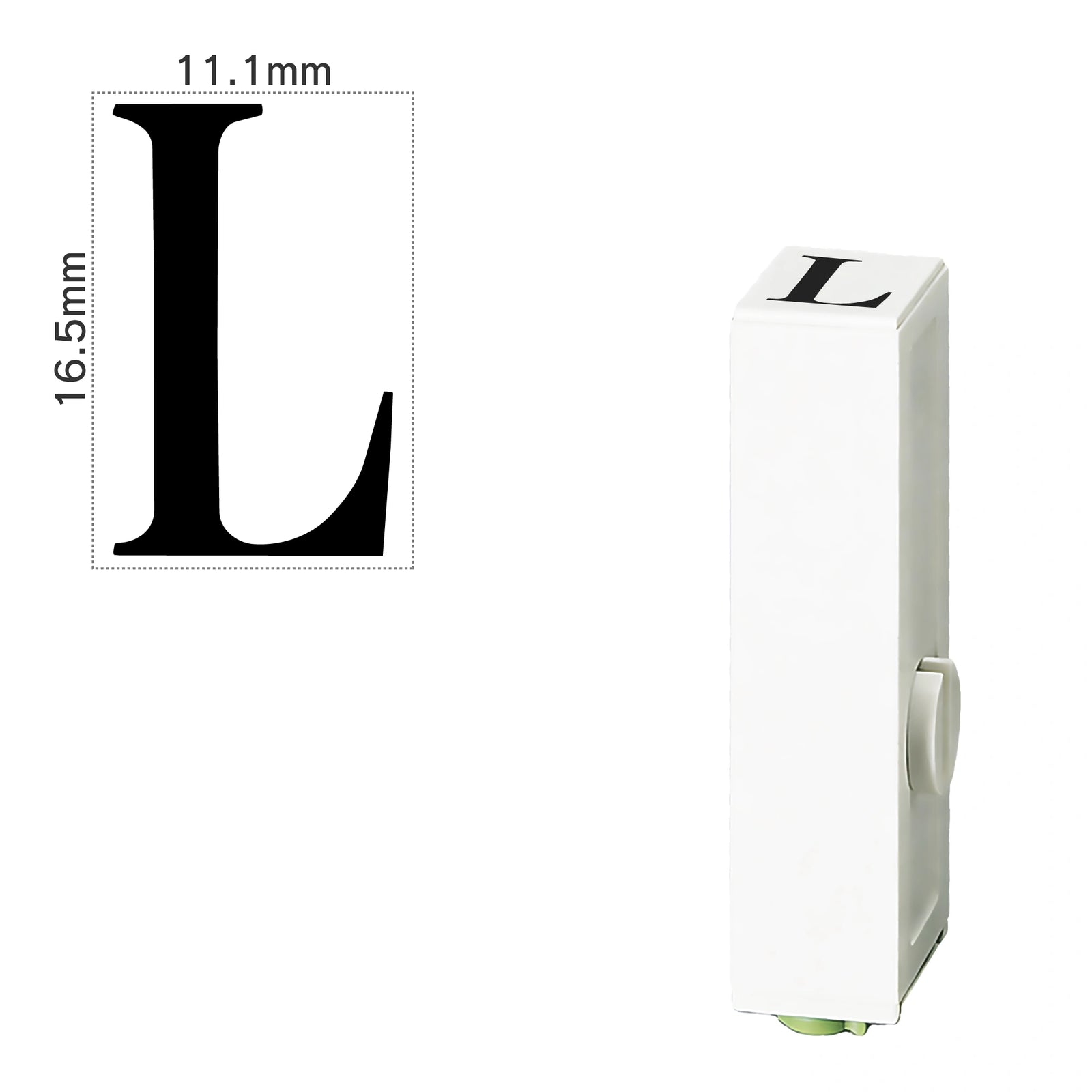 エンドレススタンプ 単品英字(特大号) 明朝体 [L] EN-BEB